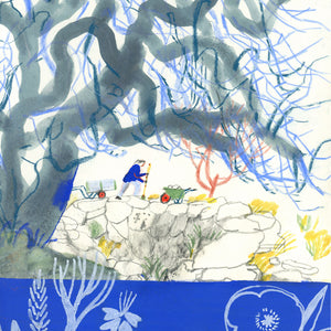 Blue Botanic by Thea Lu