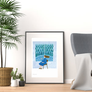 Blue Bird by Mari Kuno