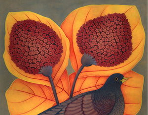 Autumn Flower by Maryam Lamei Harvani