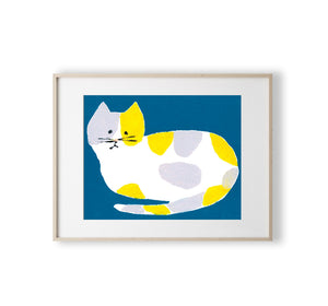 Polkadots cat by Jin Kitamura