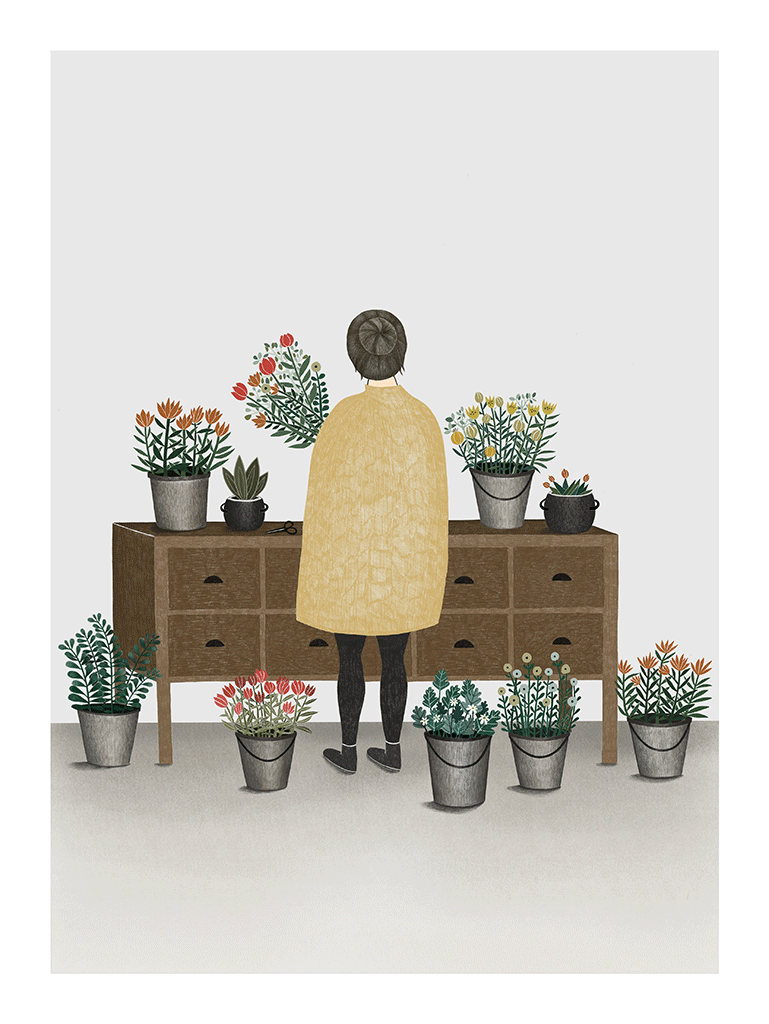 Flower shop by Emme Norma