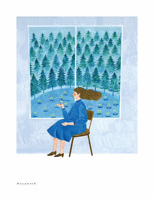 Blue Bird by Mari Kuno