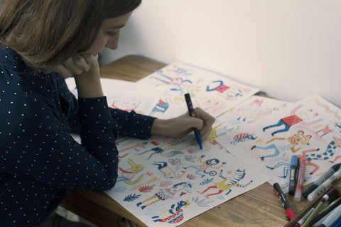 Watch Mariana Ruiz Johnson in her studio