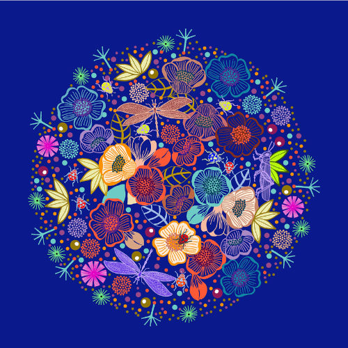 Earth from space by Michaël Cailloux