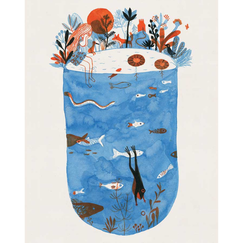 Prince Frog  by Violeta Lopiz