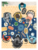 At the table by Lieke Van der Vorst