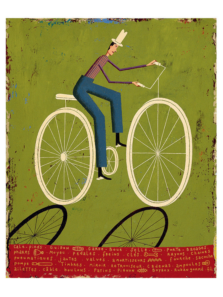 Bicycle by Martin Jarrie - Toi Gallery 