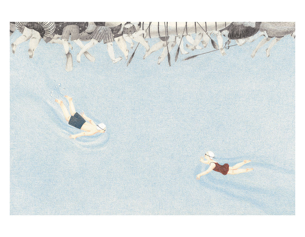 Boy and Girl by JiHyeon Lee - Toi Gallery 