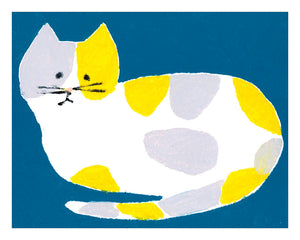 Polkadots cat by Jin Kitamura