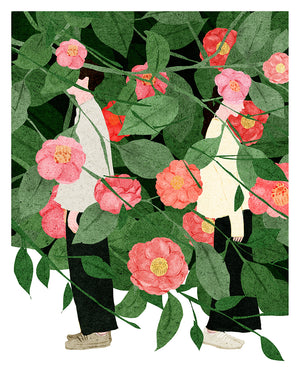 Camellia Japonica by Xuan Loc Xuan - Toi Gallery 