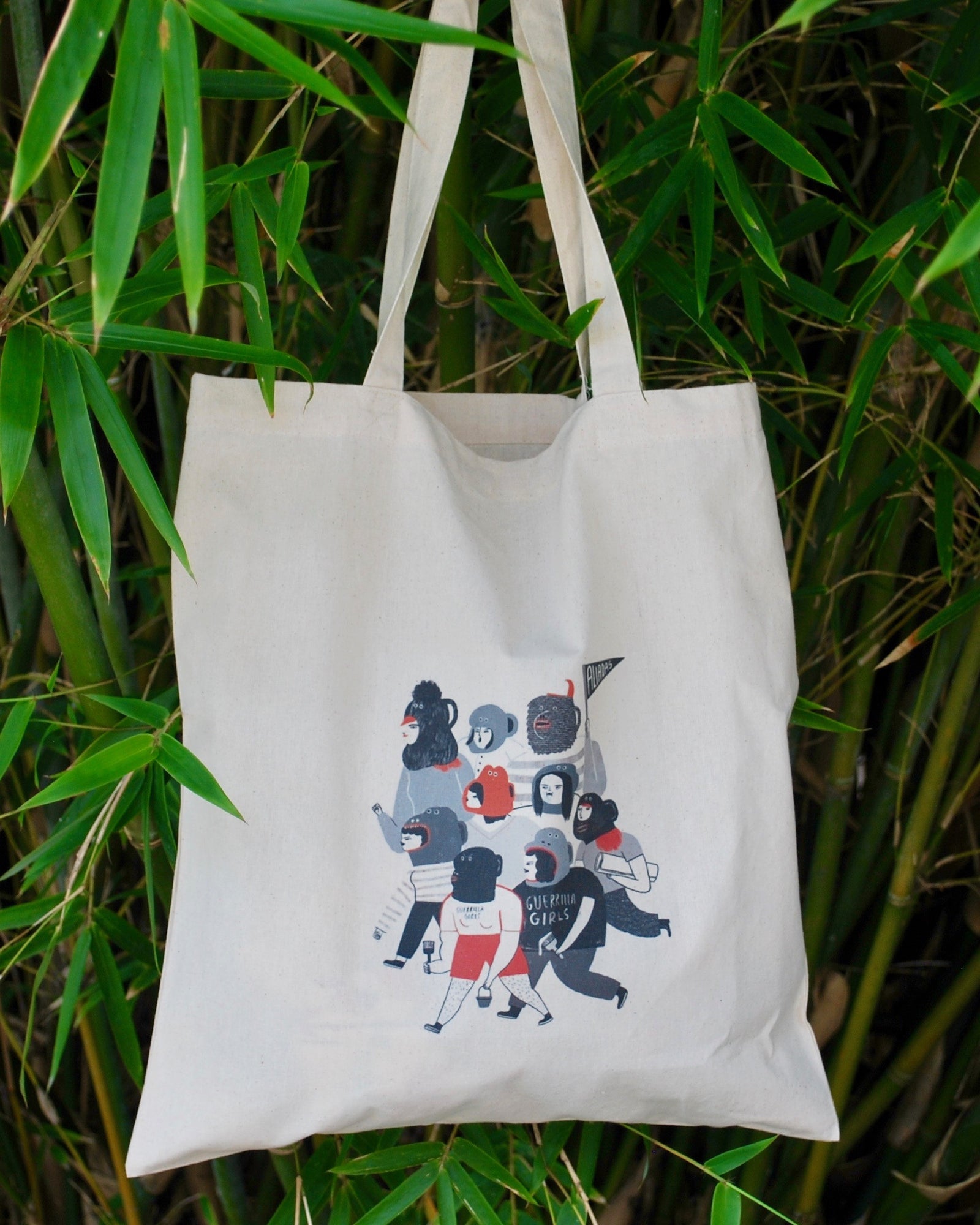 Guerrilla tote bag - Toi Gallery 