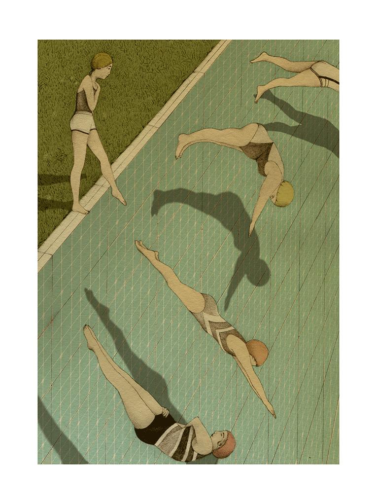 Falling by Daniela Gallego