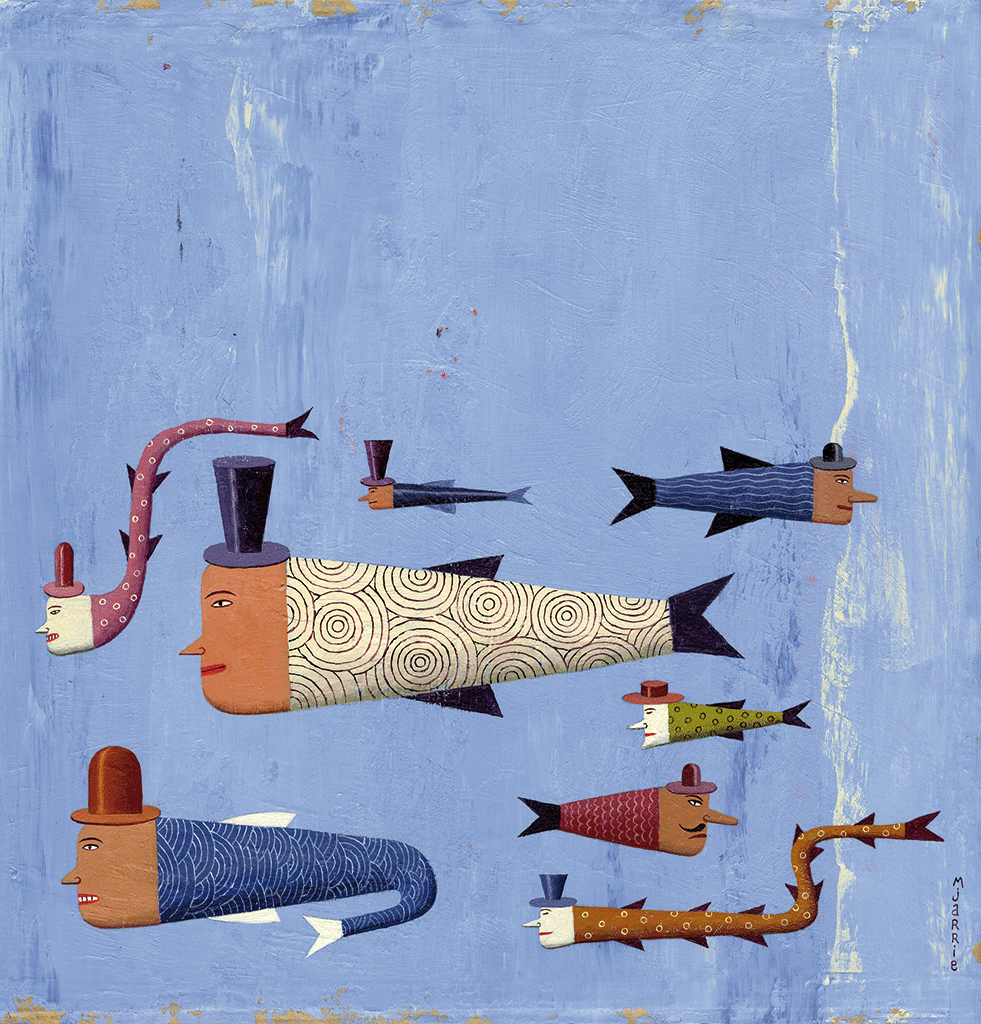 Les gros poissons by Martin Jarrie - Toi Gallery 