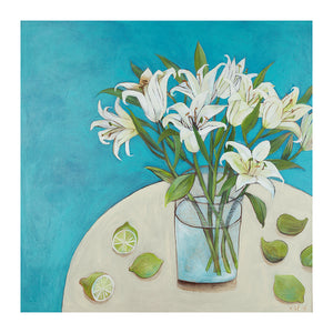 Lilies and limes by Esté MacLeod