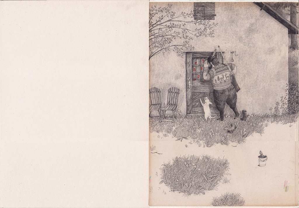 Little Red Riding Hood 2 by Joanna Concejo - Toi Gallery 