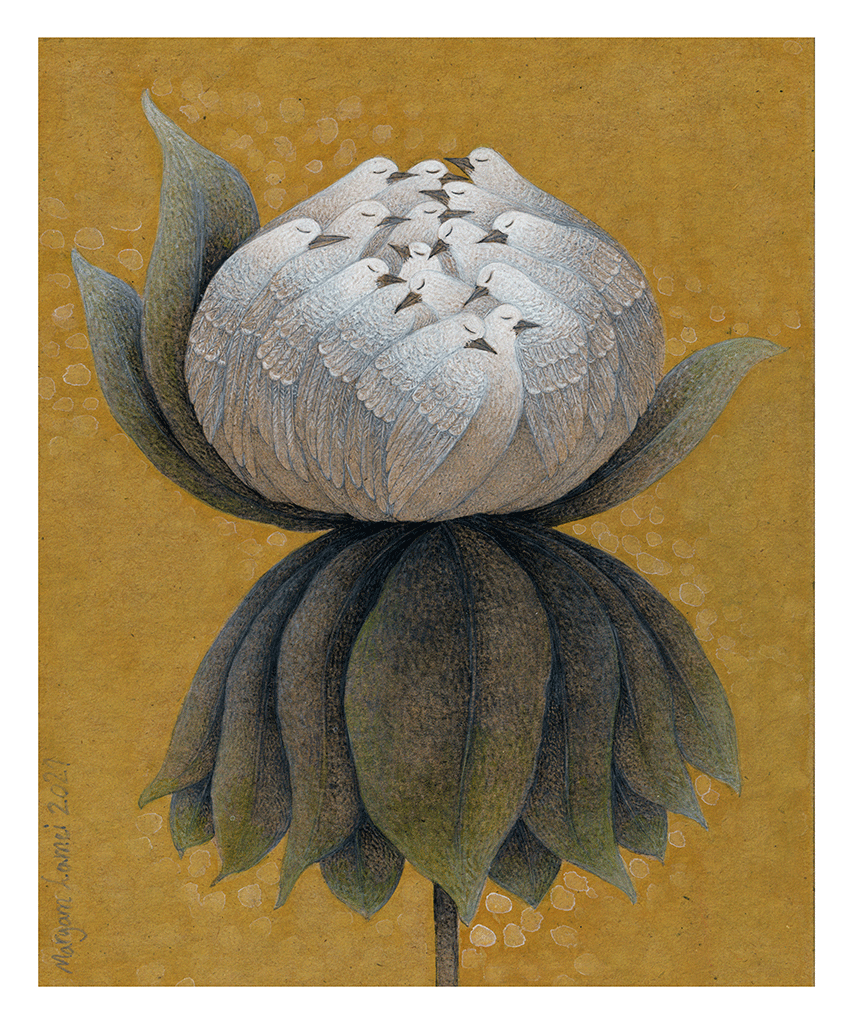 Birds are gathered in God by Maryam Lamei Harvani