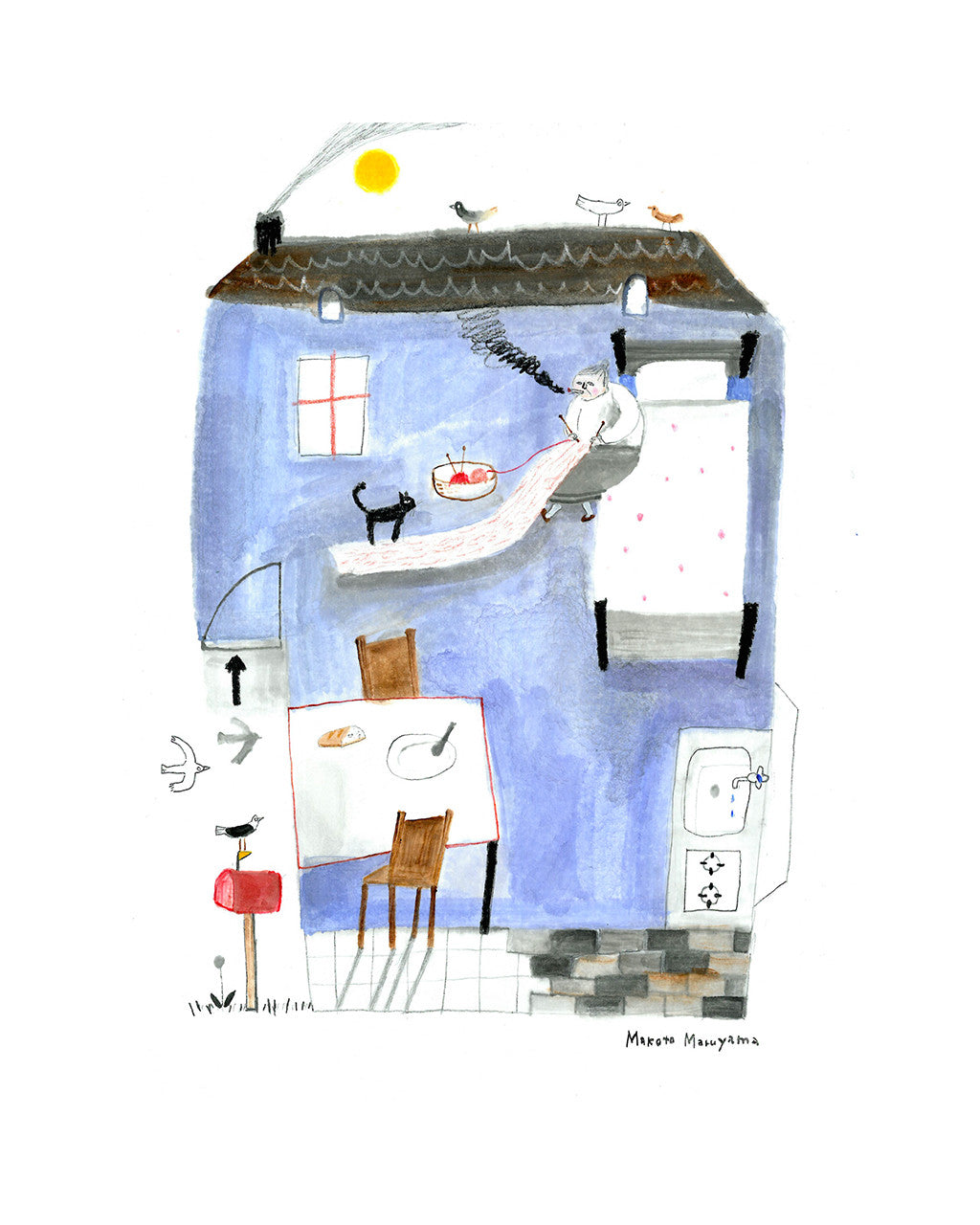 Grandma by Makoto Maruyama - Toi Gallery 