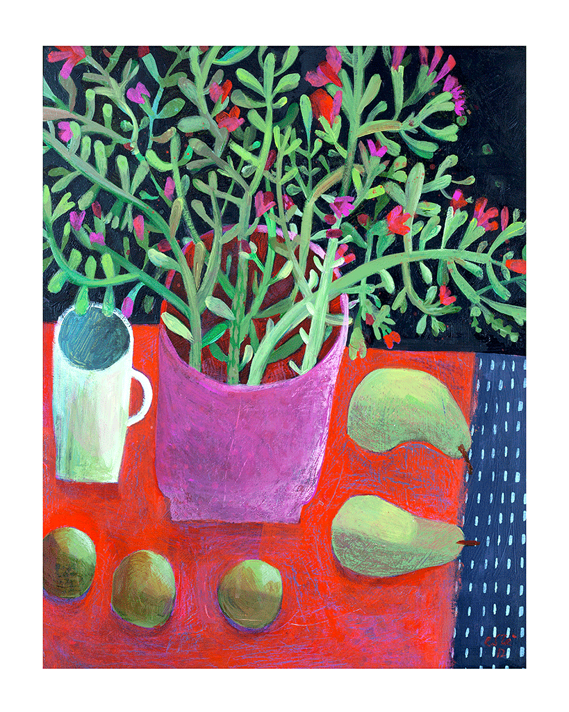 Pink planter by Esté MacLeod