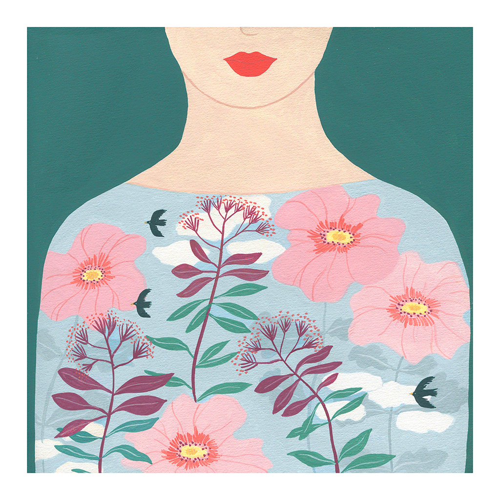 Summer sky by Virginie Cognet
