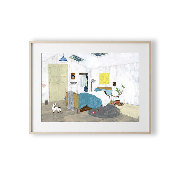 The room with skylight by Fumi Koike - Toi Art Gallery