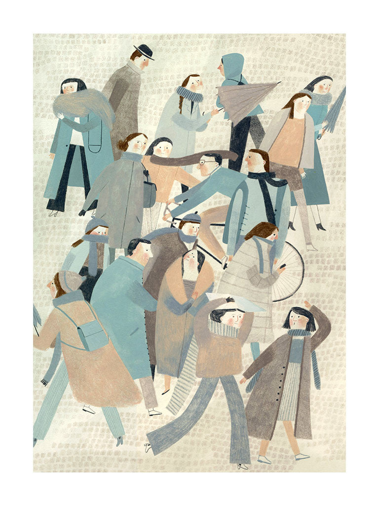 Crowd by Beatrice Cerocchi - Toi Gallery 