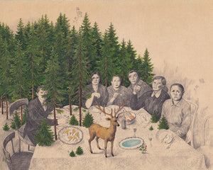 Family Dinner by Joanna Concejo - Toi Gallery 