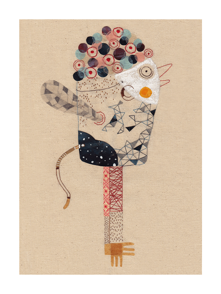 Monkey bird by Annalisa Bollini - Toi Gallery 