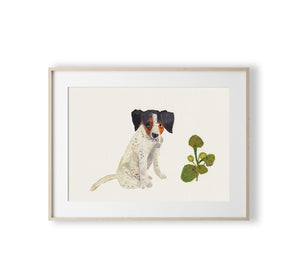 Spotty dog by Liz Rowland
