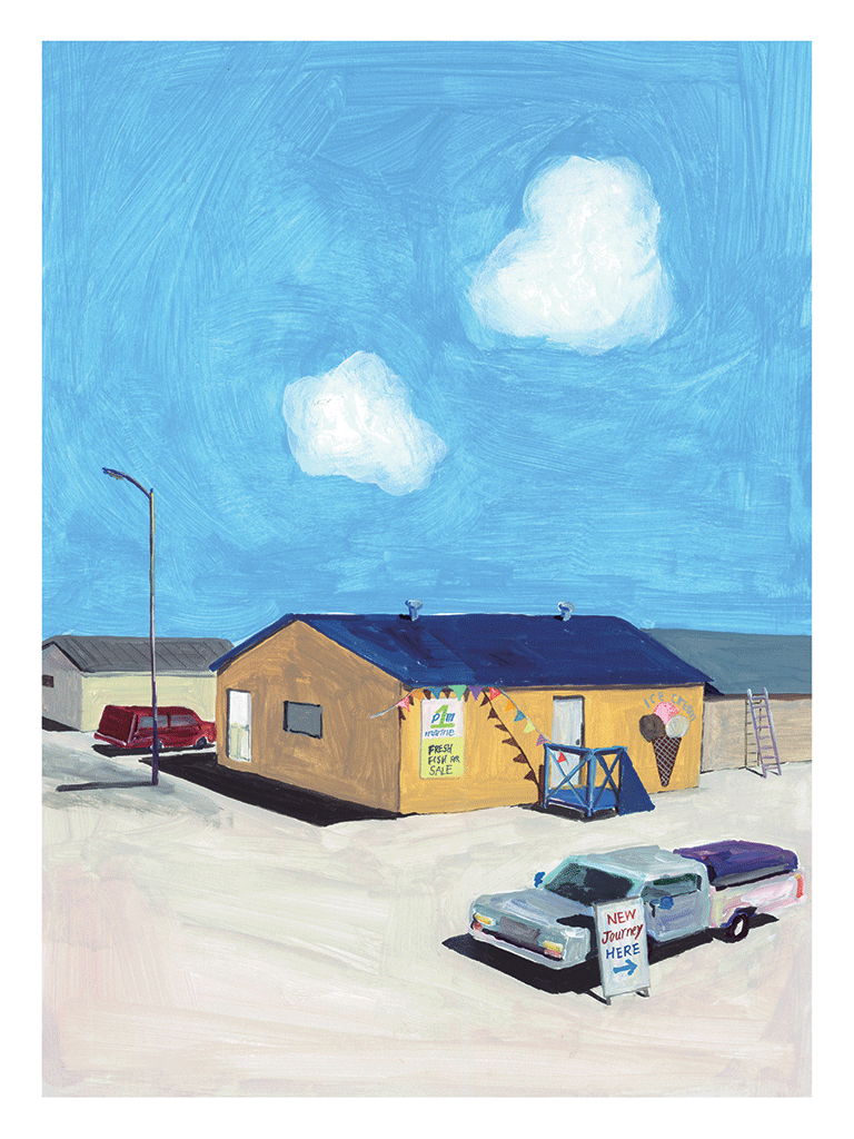 Street View Journey: Yellowknife, Canada by Nao Tatsumi - Toi Gallery 