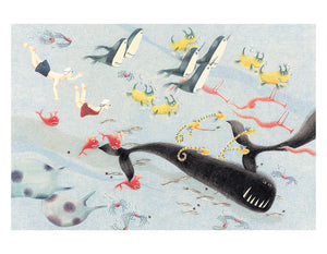 Swimming by JiHyeon Lee - Toi Gallery 