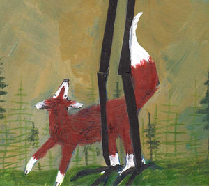 The raven and the fox by Inbar Algazi