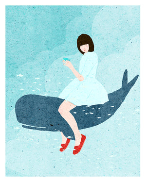Whale by Xuan Loc Xuan - Toi Gallery 