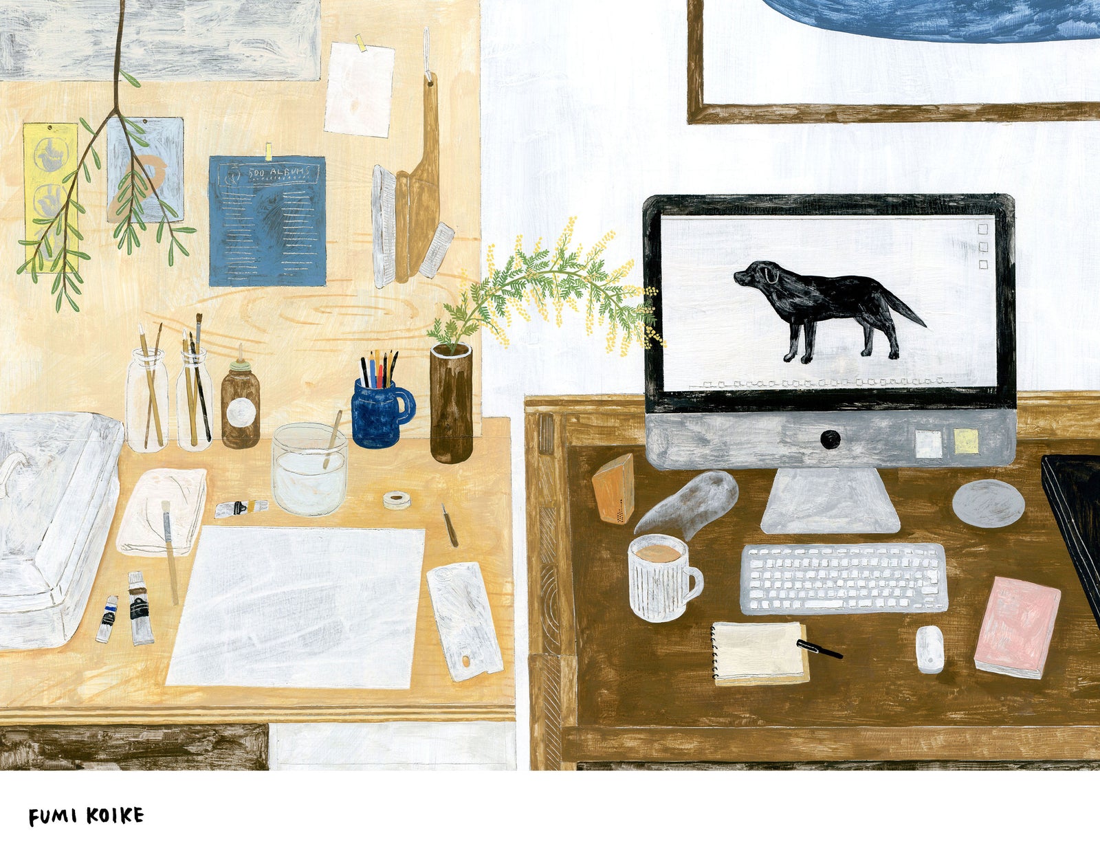 Workspace by Fumi Koike